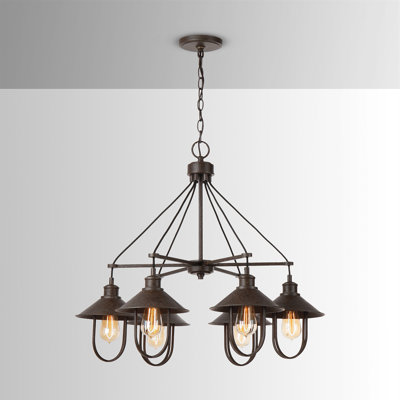 Cosette Oceanides 6 Light Candle Style Chandelier Cosette Oceanides 6 Light Candle Style Chandelier